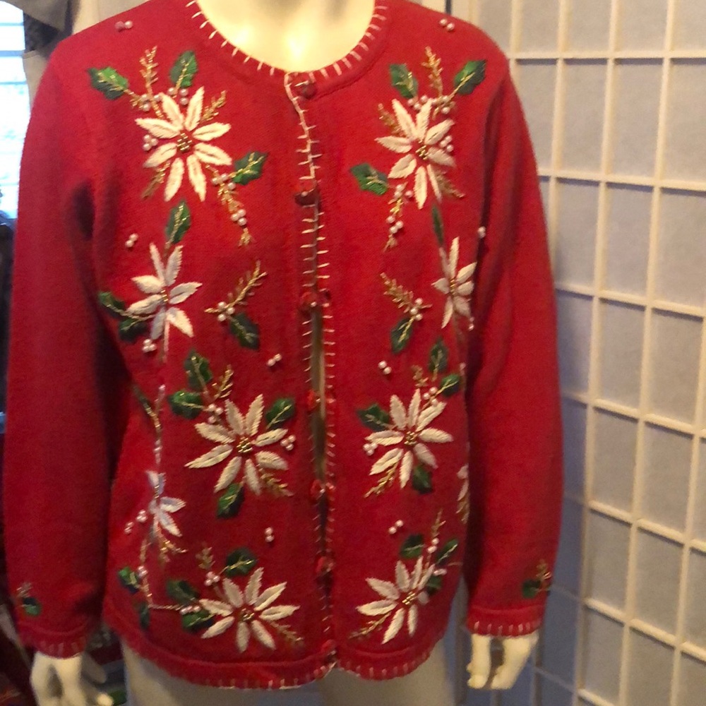 Vintage Xmas Sweater szM